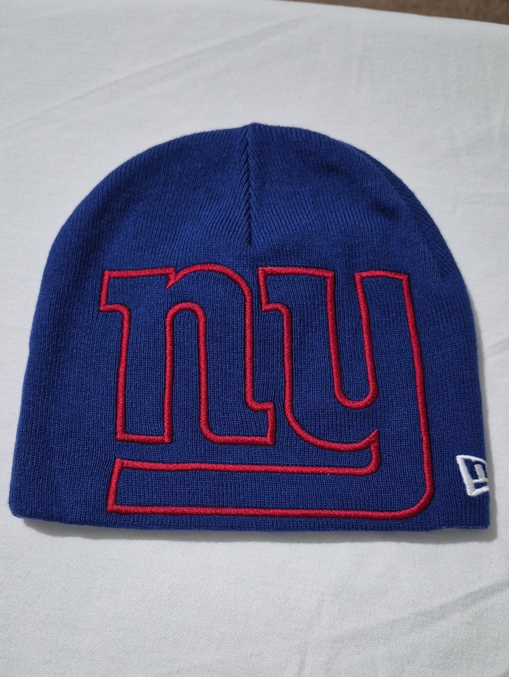 New Era Royal Blue Beanie New York Giants Football